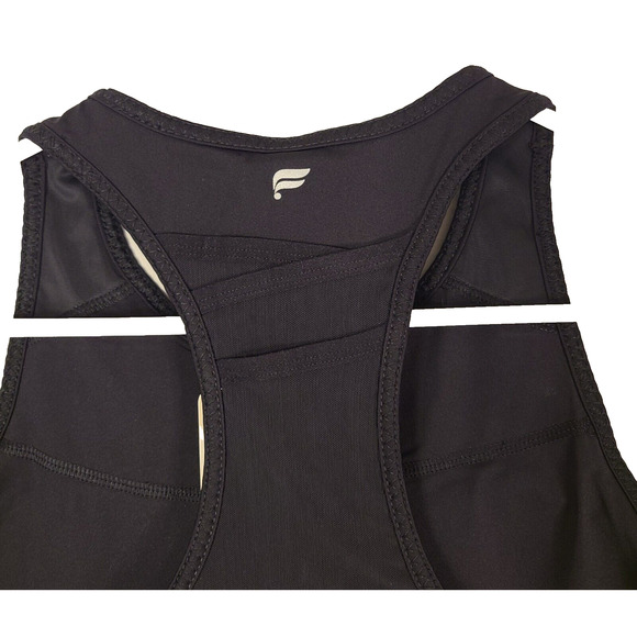 Fabletics Trinity High Impact Sports Bra Black Small Padded Yoga Workout NEW - Picture 5 of 11